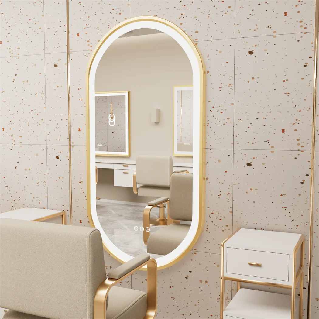 Luxury Oval LED Bathroom Mirror