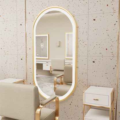 Luxury Oval LED Bathroom Mirror