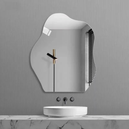 Modern Irregular Bathroom Mirror