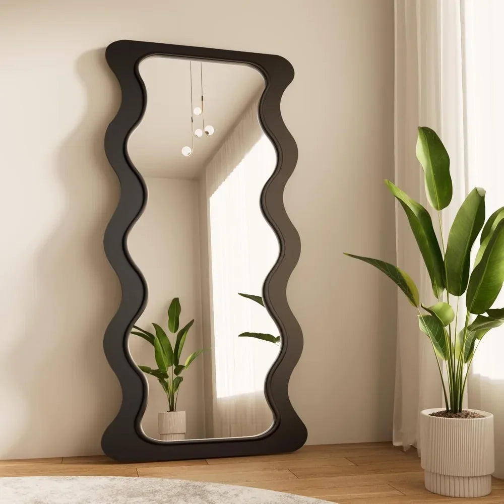 Full Length Wavy Mirror