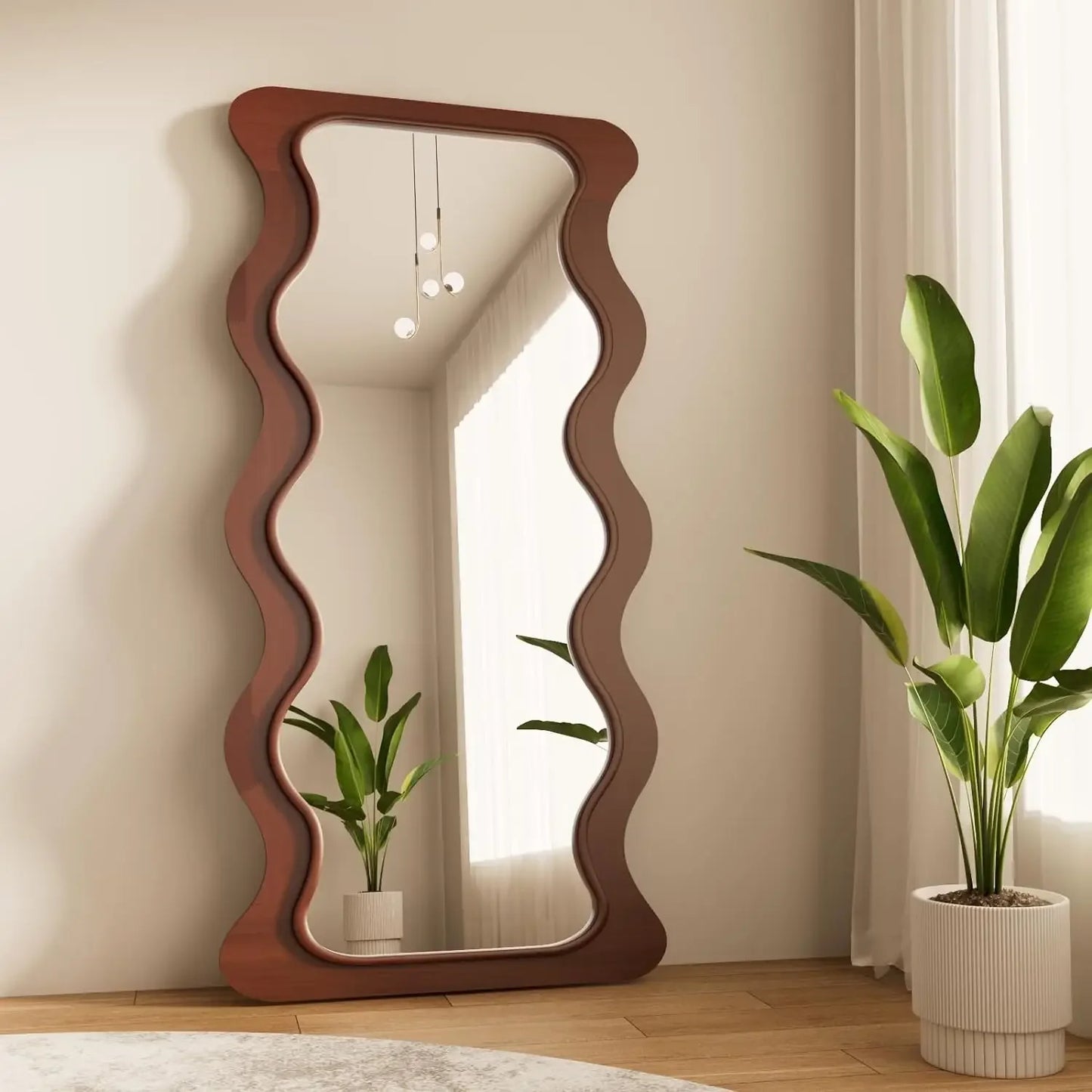 Full Length Wavy Mirror