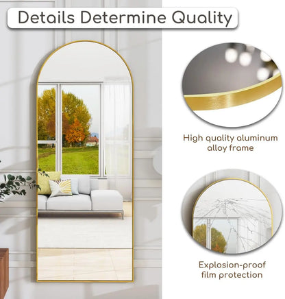 Classic Arched Full-Length Mirror